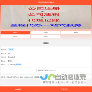 西安代理记账服务-记账报税公司
